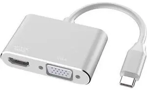 COFIER USB3.1 Converter Portable Type-c To Hdmi Vga Type-c To Vga Adapter Cable Converter for MacBook Connected To Display/projector COFIER USB3.1 Converter Portable Type-c To Hdmi Vga Type-c To Vga Adapter Cable Converter for MacBook Connected To Display/projector