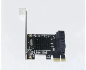 FOR 88SE9215 PCIE to 4Port SATA Card PCI-E Adapter PCI Express to SATA3.0 Expansion Card SATA III 6G for SSD HDD IPFS FOR 88SE9215 PCIE to 4Port SATA Card PCI-E Adapter PCI Express to SATA3.0 Expansion Card SATA III 6G for SSD HDD IPFS