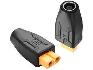 2 Pack XT60 to DC7909 Adapter XT60 to DC 7.9mm X 0.9mm Wireless for TS100 Soldering Iron, FPV Monitor Power,Drone (XT-004) 2 Pack XT60 to DC7909 Adapter XT60 to DC 7.9mm X 0.9mm Wireless for TS100 Soldering Iron, FPV Monitor Power,Drone (XT-004)
