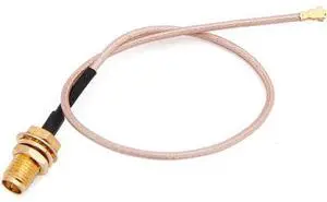 1 Pair IPEX to SMA Antenna Extension Cable for Mini PCI-E WiFi Card RF-SMA to IPEX U.FL Connector Antenna Pigtail Adapter 1 Pair IPEX to SMA Antenna Extension Cable for Mini PCI-E WiFi Card RF-SMA to IPEX U.FL Connector Antenna Pigtail Adapter