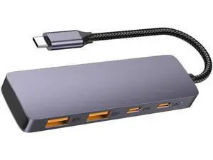 4 in 1 USB Hub 10Gbps with 2 USB A Ports+2 USB C Ports, USB 3.2 Gen 2 Hub, USB-C Splitter for iMac, All MacBooks, Mac Laptop Xbox Flash Drive PC 4 in 1 USB Hub 10Gbps with 2 USB A Ports+2 USB C Ports, USB 3.2 Gen 2 Hub, USB-C Splitter for iMac, All MacBooks, Mac Laptop Xbox Flash Drive PC