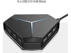 USB Hub, 6-Port USB 2.0 Hub, with 3ft Cable for Multi-device Desktop Laptop, Notebook PC, Mobile HDD, and More, (6-port USB 2.0 Splitter) USB Hub, 6-Port USB 2.0 Hub, with 3ft Cable for Multi-device Desktop Laptop, Notebook PC, Mobile HDD, and More, (6-port USB 2.0 Splitter)