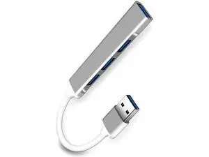 USB C Hub Type C Hub with 4-Port USB 3.0 for Laptop, PC, Computer, Mobile HDD, Flash Drive and Other USB Devices-Gray USB C Hub Type C Hub with 4-Port USB 3.0 for Laptop, PC, Computer, Mobile HDD, Flash Drive and Other USB Devices-Gray