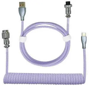 FOR Type-C To USB Data Cable Mechanical Keyboard Coiled Cable Airline Cable Gaming Keyboard Cable Spring Cable FOR Type-C To USB Data Cable Mechanical Keyboard Coiled Cable Airline Cable Gaming Keyboard Cable Spring Cable
