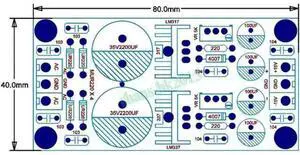 LM337 DC Adjustable Regulated Power Supply Board: Positive and Negative Regulated Power Supply Adjustable Module XR-103 (1Piece) LM337 DC Adjustable Regulated Power Supply Board: Positive and Negative Regulated Power Supply Adjustable Module XR-103 (1Piece)