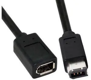 IEEE 1394 6Pin Firewire to 1394a 6Pin Female to Male Extension Data Video Capture Card Support 400 to 400 Cable 20cm IEEE 1394 6Pin Firewire to 1394a 6Pin Female to Male Extension Data Video Capture Card Support 400 to 400 Cable 20cm