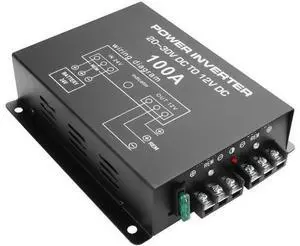 DC 24V to 12V Step-Down Voltage Converter - 100A, 1200W DC Buck Module Adapter - Car Truck Vehicle Power Supply - 1 Pcs DC 24V to 12V Step-Down Voltage Converter - 100A, 1200W DC Buck Module Adapter - Car Truck Vehicle Power Supply - 1 Pcs
