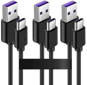 FOR 3pcs/lot 1m USB Type C Fast Charging Cable 5A Safe Fast Charge Code USB C Cable for Note 20 10 9 8 S8 S9 S10 10 FOR 3pcs/lot 1m USB Type C Fast Charging Cable 5A Safe Fast Charge Code USB C Cable for Note 20 10 9 8 S8 S9 S10 10