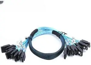 FOR High-Speed 8 ports SATA 7P Female to 8 ports SATA 7 Pin 6Gbps Data Cable for Hard Disk SSD Optical Drive Server Host 0.5m//1m FOR High-Speed 8 ports SATA 7P Female to 8 ports SATA 7 Pin 6Gbps Data Cable for Hard Disk SSD Optical Drive Server Host 0.5m//1m
