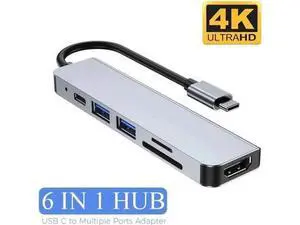 USB C Adapter for MacBook Pro Adapter, MacBook Pro USB Adapter MacBook Pro HDMI Adapters with 2 USB 3.0, 4K@30Hz HDMI, TF/SD, USB-C Thunderbolt 3 87W USB C Adapter for MacBook Pro Adapter, MacBook Pro USB Adapter MacBook Pro HDMI Adapters with 2 USB 3.0, 4K@30Hz HDMI, TF/SD, USB-C Thunderbolt 3 87W