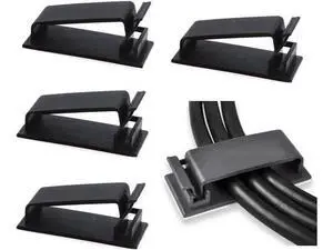 50Pcs Self Adhesive Cable Management Clips Cable Organizers Wire Clips Cord Holder for TV PC Ethernet Cable under Desk Home Office Outdoor 50Pcs Self Adhesive Cable Management Clips Cable Organizers Wire Clips Cord Holder for TV PC Ethernet Cable under Desk Home Office Outdoor