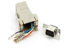 FOR RS232 DB9 Female to RJ45 Female con tor Adapter ,RJ45 to DB9 RS232 com LAN TO 232 db9 10PCS/lot FOR RS232 DB9 Female to RJ45 Female con tor Adapter ,RJ45 to DB9 RS232 com LAN TO 232 db9 10PCS/lot