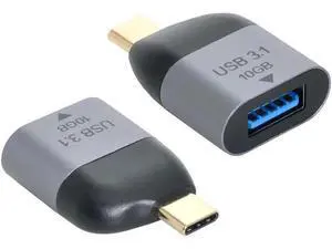 USB-C OTG Adapter USB 3.0 Type A Female to Type C USB 3.1 Male Host OTG Data 10Gbps Adapter for Laptop & Phone USB-C OTG Adapter USB 3.0 Type A Female to Type C USB 3.1 Male Host OTG Data 10Gbps Adapter for Laptop & Phone