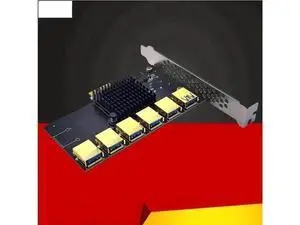 FOR PCI Express Multiplier PCIE 1 to 6 USB3.0 Riser Card for PCI Express X16 Riser Graphic Card ETH Add on Card FOR PCI Express Multiplier PCIE 1 to 6 USB3.0 Riser Card for PCI Express X16 Riser Graphic Card ETH Add on Card