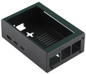 for Raspberry Pi 5 Metal Protective Case | Metal; Support 3.5in Screen; Support PWM Active Cooler, Full Port cutouts; Dust/Anti-static Protection for Raspberry Pi 5 Metal Protective Case | Metal; Support 3.5in Screen; Support PWM Active Cooler, Full Port cutouts; Dust/Anti-static Protection