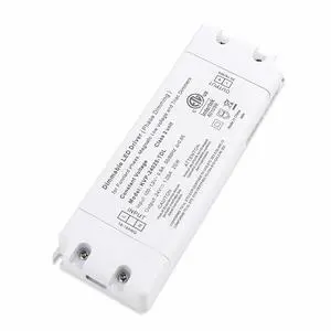 AC 100-130V to DC 24V 25W Dimmable LED Driver, Phase Dimming (Triac/MLV) | Electronic Transformer, Constant Voltage Power Supply, for LED Strip Lights, Under Cabinet Lighting AC 100-130V to DC 24V 25W Dimmable LED Driver, Phase Dimming (Triac/MLV) | Electronic Transformer, Constant Voltage Power Supply, for LED Strip Lights, Under Cabinet Lighting