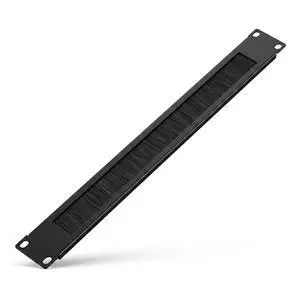 1PCS 1U 19-Inch Network Rack Blanking Plate, 1.2mm Closed-Bristle Brush | 19-inch Standard 1U, Dust & EMI Protection, Easy Installation, Durable, Metal Material 1PCS 1U 19-Inch Network Rack Blanking Plate, 1.2mm Closed-Bristle Brush | 19-inch Standard 1U, Dust & EMI Protection, Easy Installation, Durable, Metal Material