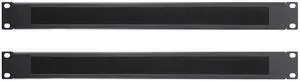 2PCS 1U 19-Inch Network Rack Blanking Plate, 1.2mm Closed-Bristle Brush | 19-inch Standard 1U, Dust & EMI Protection, Easy Installation, Durable, Metal Material 2PCS 1U 19-Inch Network Rack Blanking Plate, 1.2mm Closed-Bristle Brush | 19-inch Standard 1U, Dust & EMI Protection, Easy Installation, Durable, Metal Material