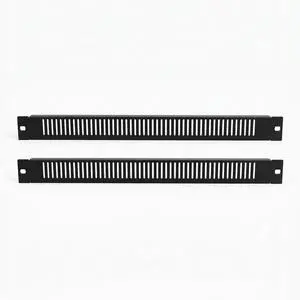 2PCS Vented Metal Rack Blank Panel 1U for 19 Inch Server Racks | 19-inch Standard Rack Compatible, Vented Airflow Design, Dust & EMI Protection, Easy Mounting 2PCS Vented Metal Rack Blank Panel 1U for 19 Inch Server Racks | 19-inch Standard Rack Compatible, Vented Airflow Design, Dust & EMI Protection, Easy Mounting