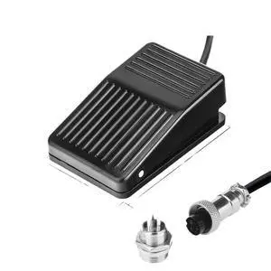 1pcs TFS-1 Foot Pedal Switch 1NO1NC Electric Power Control Momentary Pedal Switch AC250V 10A with 12/16MM 2/3 Core(Green) 1pcs TFS-1 Foot Pedal Switch 1NO1NC Electric Power Control Momentary Pedal Switch AC250V 10A with 12/16MM 2/3 Core(Green)