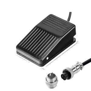 1pcs TFS-1 Foot Pedal Switch 1NO1NC Electric Power Control Momentary Pedal Switch AC250V 10A with 12/16MM 2/3 Core(Ivory) 1pcs TFS-1 Foot Pedal Switch 1NO1NC Electric Power Control Momentary Pedal Switch AC250V 10A with 12/16MM 2/3 Core(Ivory)
