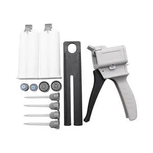 1pcs 50ml Dispensing AB Glue Two-component Glue 1:1/2:1 Epoxy Resin With 4 Mixing Tubes 2 Empty Dual Cartridges(2-2-1 1 set) 1pcs 50ml Dispensing AB Glue Two-component Glue 1:1/2:1 Epoxy Resin With 4 Mixing Tubes 2 Empty Dual Cartridges(2-2-1 1 set)