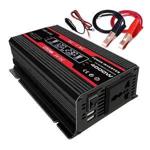 1pcs 12V to 110V/220V Dual USB Inverter Display Voltage Car Adapter Modified Sine Wave Charge Converter(12V to 220V Black) 1pcs 12V to 110V/220V Dual USB Inverter Display Voltage Car Adapter Modified Sine Wave Charge Converter(12V to 220V Black)