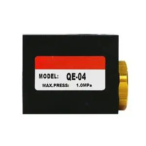Pneumatic Cylinder Components Accessories | For QE-01/02/03/04 Quick Exhaust Valve, Quick Exhaust Valve, Pneumatic Cylinder Components Accessories(QE-04) Pneumatic Cylinder Components Accessories | For QE-01/02/03/04 Quick Exhaust Valve, Quick Exhaust Valve, Pneumatic Cylinder Components Accessories(QE-04)