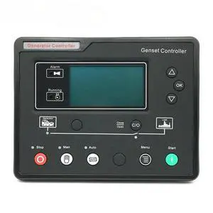 HGM6120U HGM6110U Generator Controller Display Auto Start Stop Control Panel Module 6120U 6110U Genset Part HGM6120U HGM6110U Generator Controller Display Auto Start Stop Control Panel Module 6120U 6110U Genset Part