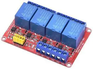 1pcs Relay Module 1 2 4 6 8 Channel 5V 12V Relay Module Board Shield with Optocoupler(5V 4 Channel Red) 1pcs Relay Module 1 2 4 6 8 Channel 5V 12V Relay Module Board Shield with Optocoupler(5V 4 Channel Red)
