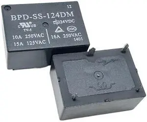 1pcs BPD-SS-105DM ; BPD-SS-112DM ; BPD-SS-124DM ; (7520A-5V/12V/24V-16A) Relay 4pins(BPD-SS-124DM 24V) 1pcs BPD-SS-105DM ; BPD-SS-112DM ; BPD-SS-124DM ; (7520A-5V/12V/24V-16A) Relay 4pins(BPD-SS-124DM 24V)