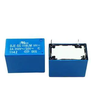1pcs/lot Relay:OJE-SS-118LM 18V 3A 4pins 1pcs/lot Relay:OJE-SS-118LM 18V 3A 4pins