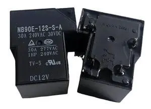 1pcs NB90E-12S-S-A ; NB90E-24S-S-A ; NB90-12S-S-A (T90A4-12V/24V-30A/40A) Relay 4pins(NB90E-12S-S-A 12V) 1pcs NB90E-12S-S-A ; NB90E-24S-S-A ; NB90-12S-S-A (T90A4-12V/24V-30A/40A) Relay 4pins(NB90E-12S-S-A 12V)