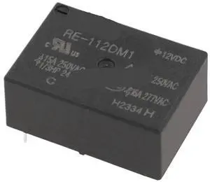 1pcs Relay RE-105DM1 112 124 VDC 16A 4-pin can Replace HF7520 Constant Temperature Electric Heating(RE-112DM1) 1pcs Relay RE-105DM1 112 124 VDC 16A 4-pin can Replace HF7520 Constant Temperature Electric Heating(RE-112DM1)