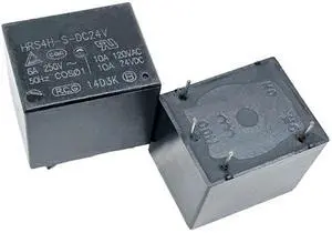 1pcs HRS4H-S-DC24V (T73B-6A) Relay 4pins 1pcs HRS4H-S-DC24V (T73B-6A) Relay 4pins