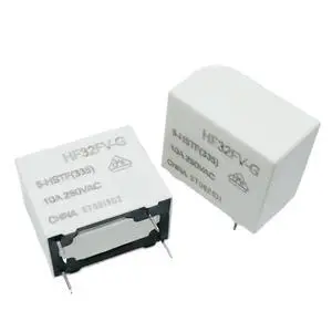 1pcs HF32FV-G 5-HSTF(590) ; HF32FV-G 5-HSTF(335) ; (32F-1A-5V-10A) Relay 4pins(HF32FV-G 5-HSTF(335)) 1pcs HF32FV-G 5-HSTF(590) ; HF32FV-G 5-HSTF(335) ; (32F-1A-5V-10A) Relay 4pins(HF32FV-G 5-HSTF(335))