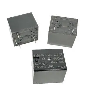 1pcs 833H-1B-C 12VDC (Y3F-112DB/JQC-3F-12VDC-1DS/SRD-12VDC-SL-B/HRW-112B/HRA-S-12DB) (T73B-10A) Relay 4pins 1pcs 833H-1B-C 12VDC (Y3F-112DB/JQC-3F-12VDC-1DS/SRD-12VDC-SL-B/HRW-112B/HRA-S-12DB) (T73B-10A) Relay 4pins