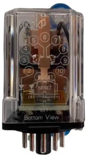 1pcs Dual Coil Relay with 2 Open and 2 Closed MK2KP 220V AC110(MK2KP-220VAC) 1pcs Dual Coil Relay with 2 Open and 2 Closed MK2KP 220V AC110(MK2KP-220VAC)