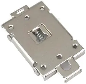 1pcs Single Phase SSR 35MM DIN Rail Fixed Solid State Relay Clip Clamp Mounting Bracket Iron Nickel Plating 1pcs Single Phase SSR 35MM DIN Rail Fixed Solid State Relay Clip Clamp Mounting Bracket Iron Nickel Plating