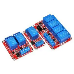 1pcs 1 2 4 6 8 Channel Relay Module Board Shield with Optocouple 5V 12V 24V(24V,4 Channel) 1pcs 1 2 4 6 8 Channel Relay Module Board Shield with Optocouple 5V 12V 24V(24V,4 Channel)