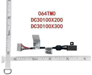 DC Power Jack Charging Port Harness Cable Replacement for Dell XPS 15 9550 9560 9570 7590 Precision 5510 5520 5530, OEM PN:064TM0 DC30100X200 DC30100X300 DC Power Jack Charging Port Harness Cable Replacement for Dell XPS 15 9550 9560 9570 7590 Precision 5510 5520 5530, OEM PN:064TM0 DC30100X200 DC30100X300