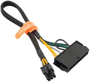 Product description Features: The 24 Pin to 6 Pin ATX adapter sleeved cable is to convert a standard 24-pin ATX power supply to a 6-pin DELL motherboard power supply. It offers a cost-effective soluti Product description Features: The 24 Pin to 6 Pin ATX adapter sleeved cable is to convert a standard 24-pin ATX power supply to a 6-pin DELL motherboard power supply. It offers a cost-effective soluti