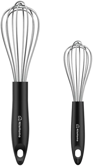Whisk Set 8" 10" Kitchen Whisk,2-Pack Whisk Set 8" 10" Kitchen Whisk,2-Pack