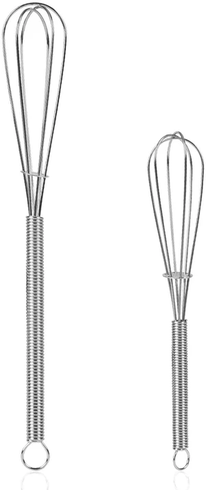 Mini Whisks Stainless Steel Whisk Set - 5" 7" Mini Whisks Stainless Steel Whisk Set - 5" 7"