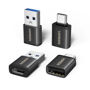 USB to USB C Adapter Combo 4-Pack, 10Gbps USB C Converter Black USB to USB C Adapter Combo 4-Pack, 10Gbps USB C Converter Black