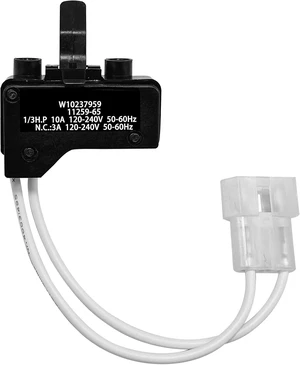 WPW10237959 Dryer Door Switch for Whirlpool, Roper, Maytag, Kenmore, Amana WPW10237959 Dryer Door Switch for Whirlpool, Roper, Maytag, Kenmore, Amana