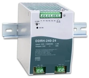 DDRH-240 Series DDRH-240-48 Ultra-Wide Input Rail Type DC-DC Converter DDRH-240 Series DDRH-240-48 Ultra-Wide Input Rail Type DC-DC Converter