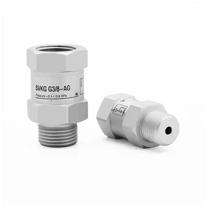 1pcs Vacuum Safety Logic Valve Check Valves Sucker SVK-SVKG-G1/8/G1/4/G3/8/G1/2-IG-AG(SVKG G1-4-AG) 1pcs Vacuum Safety Logic Valve Check Valves Sucker SVK-SVKG-G1/8/G1/4/G3/8/G1/2-IG-AG(SVKG G1-4-AG)