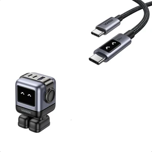 65W GaN Charger + 100W USB-C to USB-C Cable Bundle High-Speed GaN Charging Block & 100W Cable for Laptop, Phone & Tablet 65W GaN Charger + 100W USB-C to USB-C Cable Bundle High-Speed GaN Charging Block & 100W Cable for Laptop, Phone & Tablet