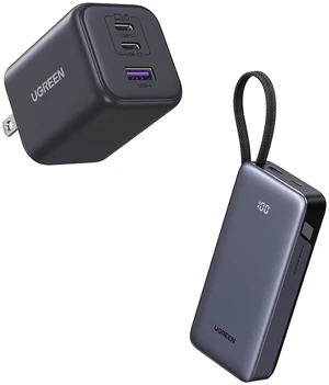 Nexode Power Bank Bundle with 45W USB C Charger for iPhone 17 (2025) Nexode Power Bank Bundle with 45W USB C Charger for iPhone 17 (2025)